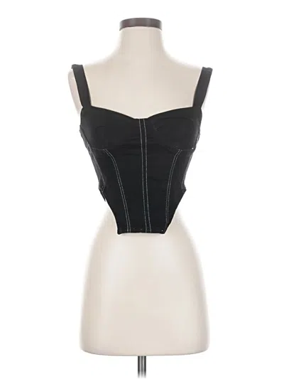 Pre-owned Zara Bodysuit In Black
