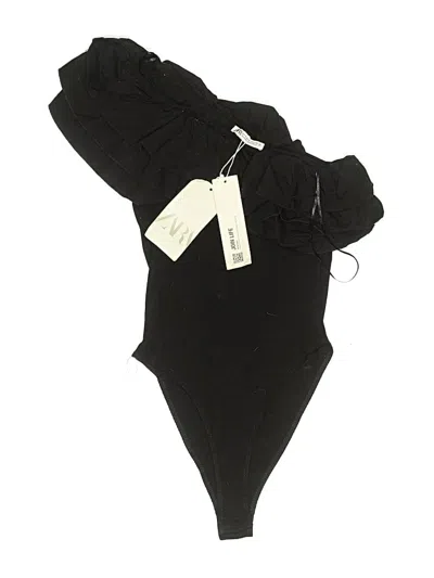 Pre-owned Zara Bodysuit In Black