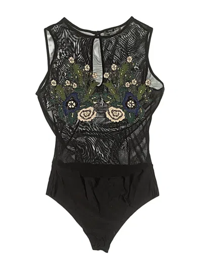 Pre-owned Zara Bodysuit In Black