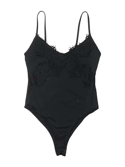 Pre-owned Zara Bodysuit In Black
