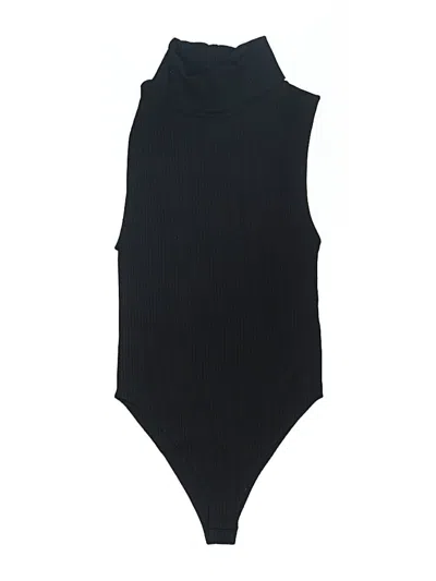 Pre-owned Zara Bodysuit In Black