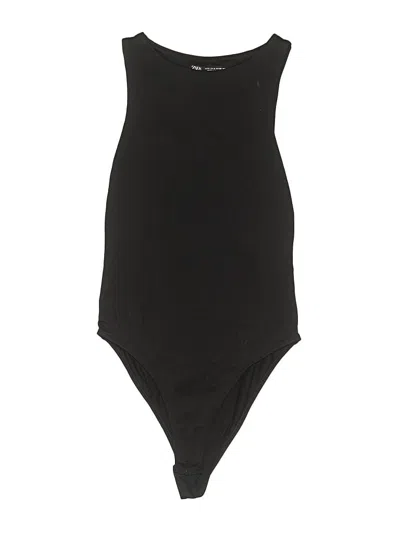 Pre-owned Zara Bodysuit In Black