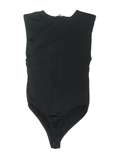 Pre-owned Zara Bodysuit In Black
