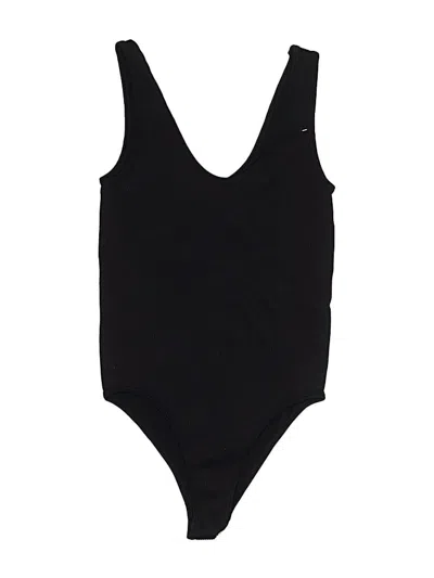 Pre-owned Zara Bodysuit In Black