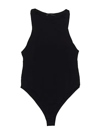 Pre-owned Zara Bodysuit In Black