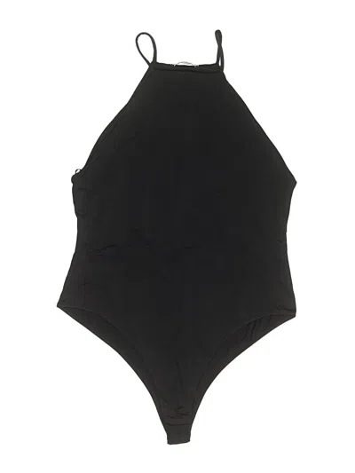 Pre-owned Zara Bodysuit In Black