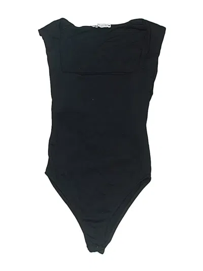 Pre-owned Zara Bodysuit In Black