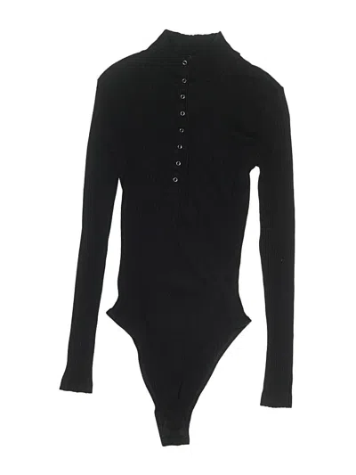 Pre-owned Zara Bodysuit In Black