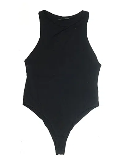 Pre-owned Zara Bodysuit In Black