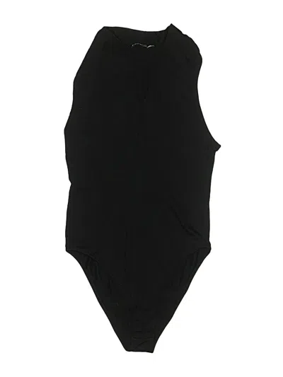 Pre-owned Zara Bodysuit In Black