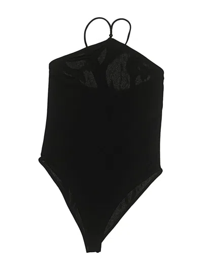 Pre-owned Zara Bodysuit In Black