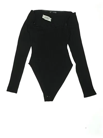 Pre-owned Zara Bodysuit In Black