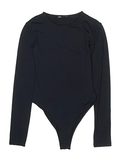 Pre-owned Zara Bodysuit In Black