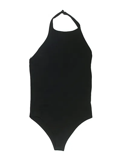 Pre-owned Zara Bodysuit In Black