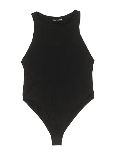 Pre-owned Zara Bodysuit In Black