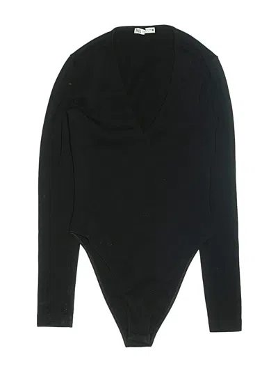 Pre-owned Zara Bodysuit In Black