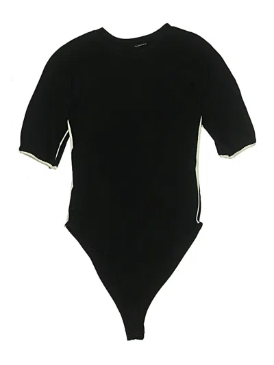 Pre-owned Zara Bodysuit In Black