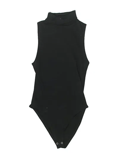 Pre-owned Zara Bodysuit In Black