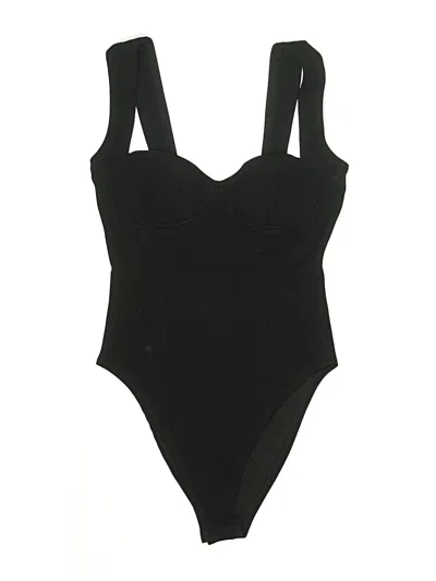 Pre-owned Zara Bodysuit In Black