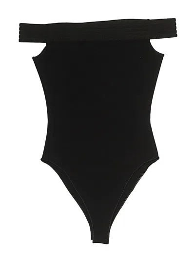 Pre-owned Zara Bodysuit In Black