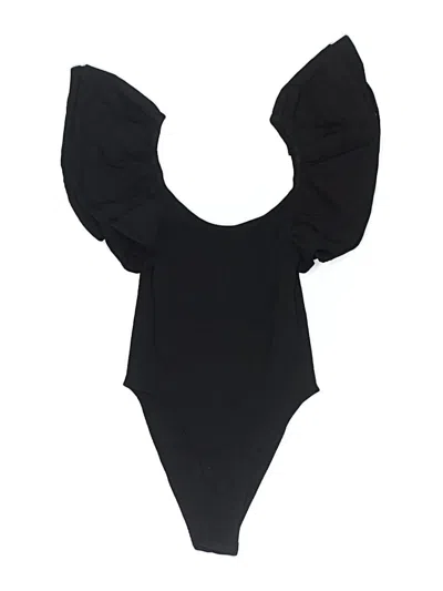 Pre-owned Zara Bodysuit In Black