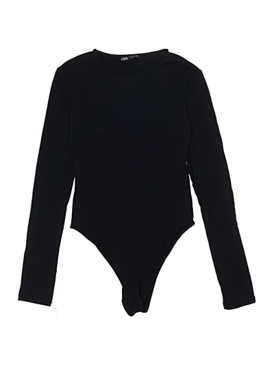 Pre-owned Zara Bodysuit In Black