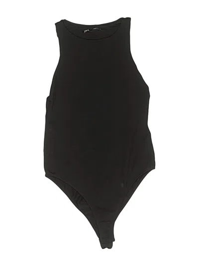 Pre-owned Zara Bodysuit In Black