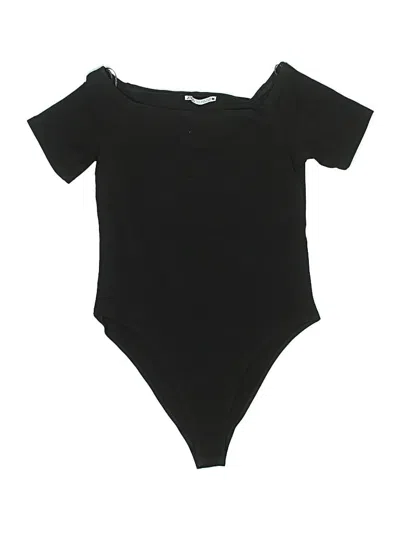 Pre-owned Zara Bodysuit In Black