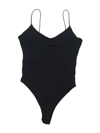 Pre-owned Zara Bodysuit In Black