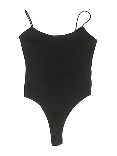 Pre-owned Zara Bodysuit In Black