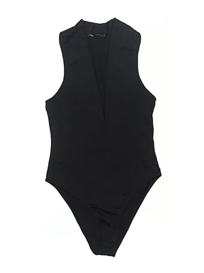 Pre-owned Zara Bodysuit In Black