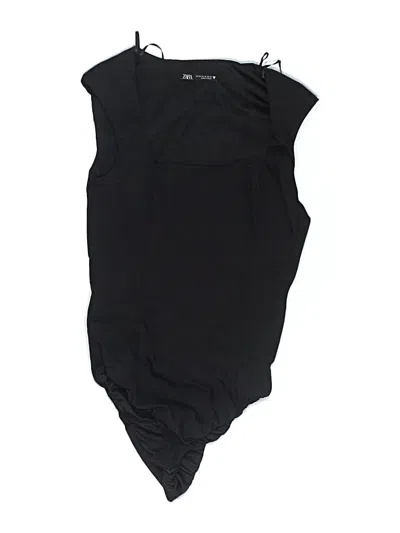 Pre-owned Zara Bodysuit In Black