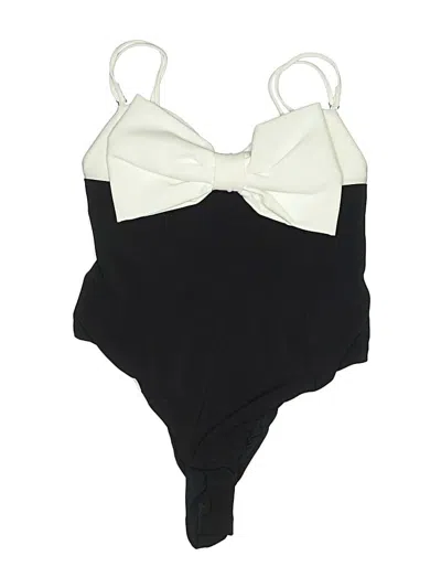Pre-owned Zara Bodysuit In Black