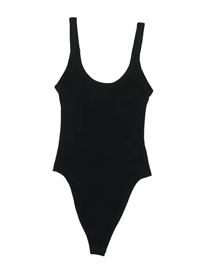 Pre-owned Zara Bodysuit In Black