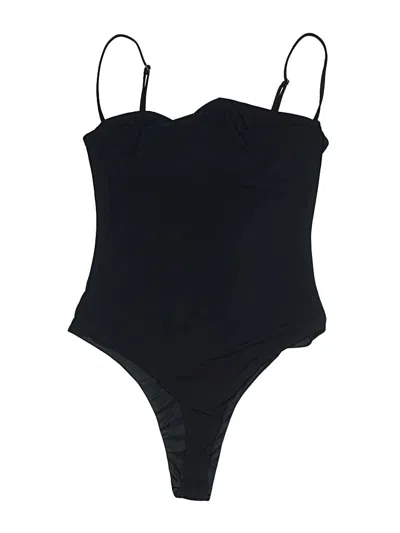 Pre-owned Zara Bodysuit In Black