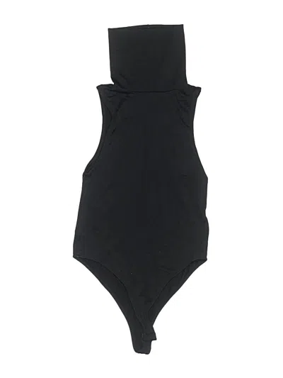 Pre-owned Zara Bodysuit In Black
