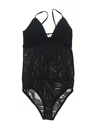 Pre-owned Zara Bodysuit In Black