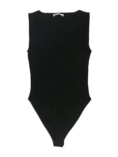 Pre-owned Zara Bodysuit In Black