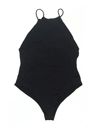 Pre-owned Zara Bodysuit In Black