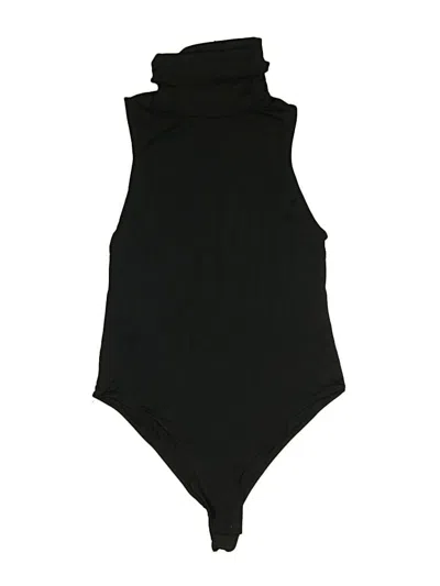 Pre-owned Zara Bodysuit In Black