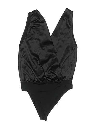 Pre-owned Zara Bodysuit In Black