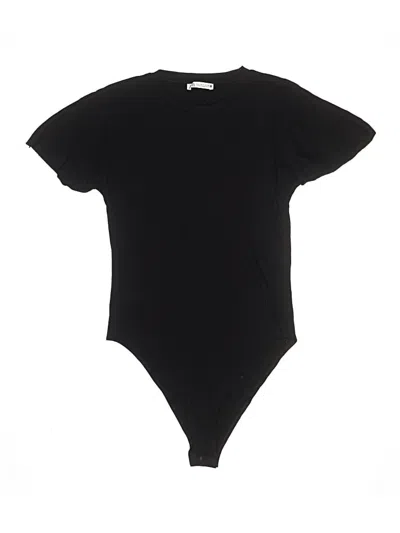 Pre-owned Zara Bodysuit In Black