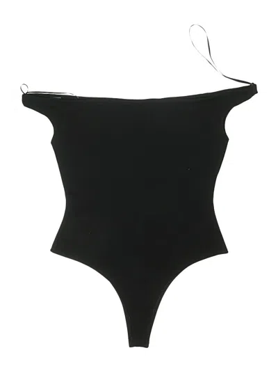 Pre-owned Zara Bodysuit In Black