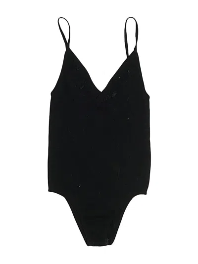 Pre-owned Zara Bodysuit In Black