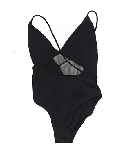 Pre-owned Zara Bodysuit In Black