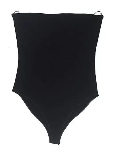 Pre-owned Zara Bodysuit In Black