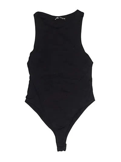 Pre-owned Zara Bodysuit In Black