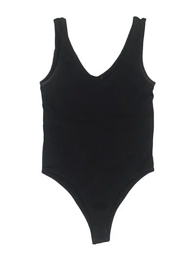 Pre-owned Zara Bodysuit In Black