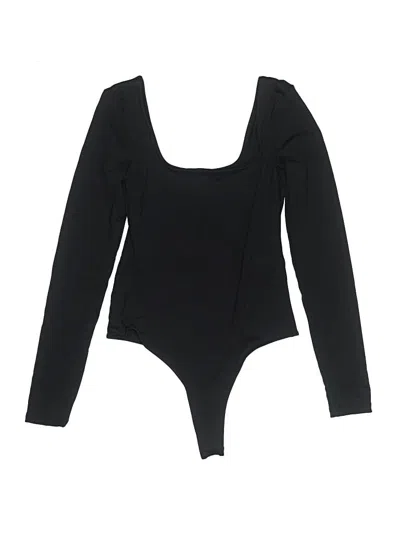 Pre-owned Zara Bodysuit In Black