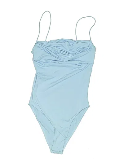 Pre-owned Zara Bodysuit In Blue